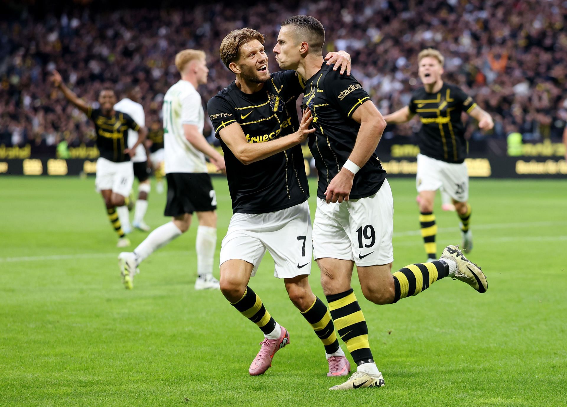 AIK v Gyori ETO - UEFA Conference League Third Qualifying Round First Leg - Source: Getty