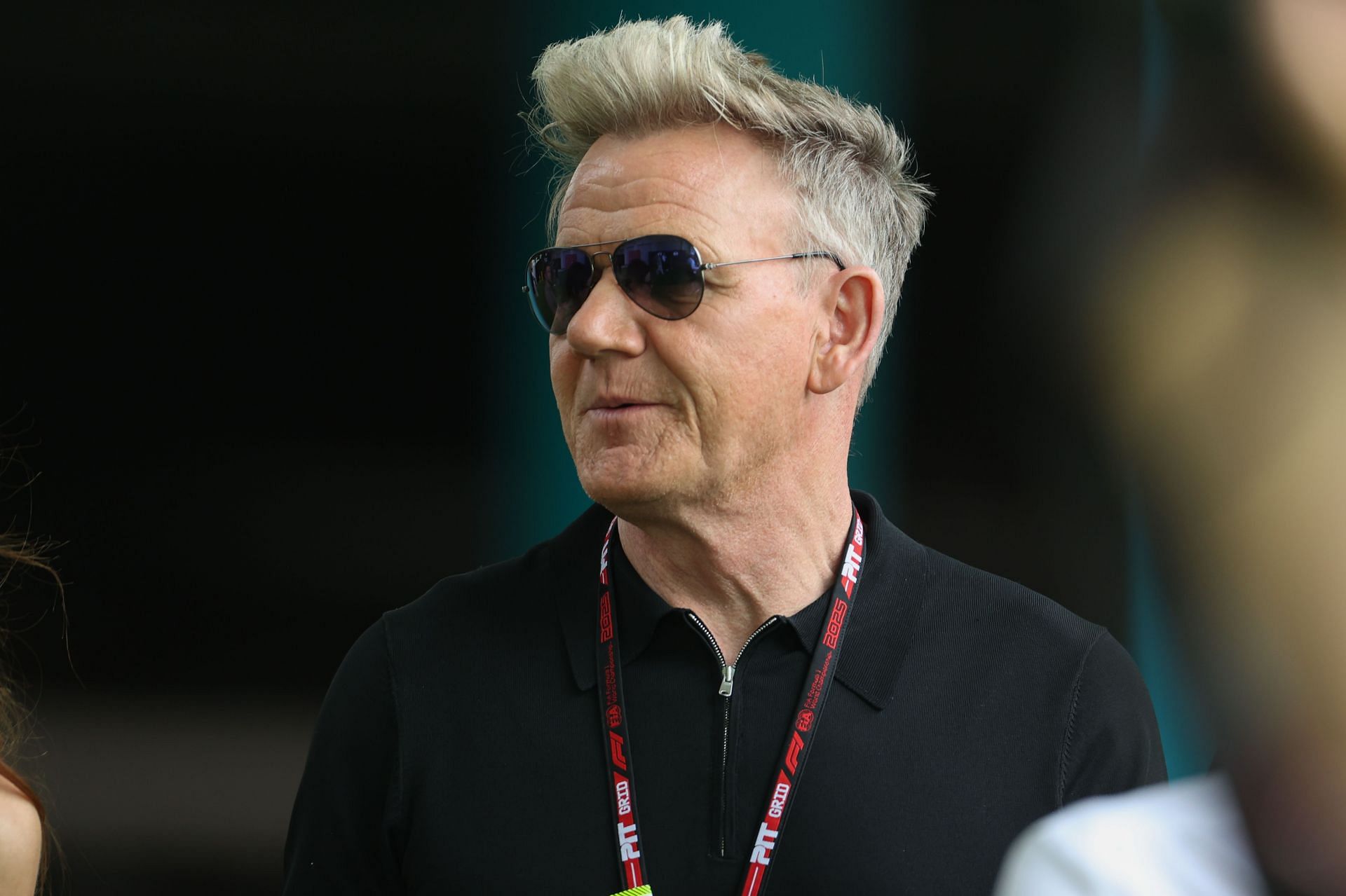 Gordon Ramsay na Grand Prix F1 v Miami (obrázok Via Getty)