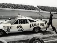 Richard Childress pits during the Mason-Dixon 500 in 1978. Source: Getty