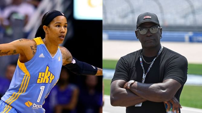 'My stomach was hurting': Ty Young makes major Michael Jordan admission as she recalls 'starstruck' first encounter with Bulls legend
