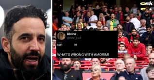 "Why buy him if he doesn't play?", "Amorim is getting sacked tonight" - Fans react as Manchester United star left out of XI for Burnley clash