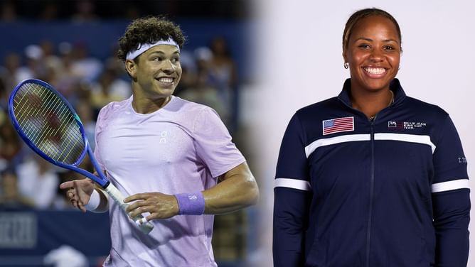 "Ben Shelton is lucky I love him" - Taylor Townsend playfully chides doubles partner for getting in her face while discussing tactics at US Open