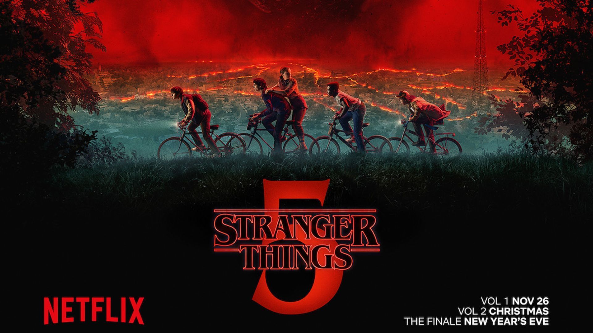 The official poster of Stranger Things season 5 (Image via Netflix Tudum)
