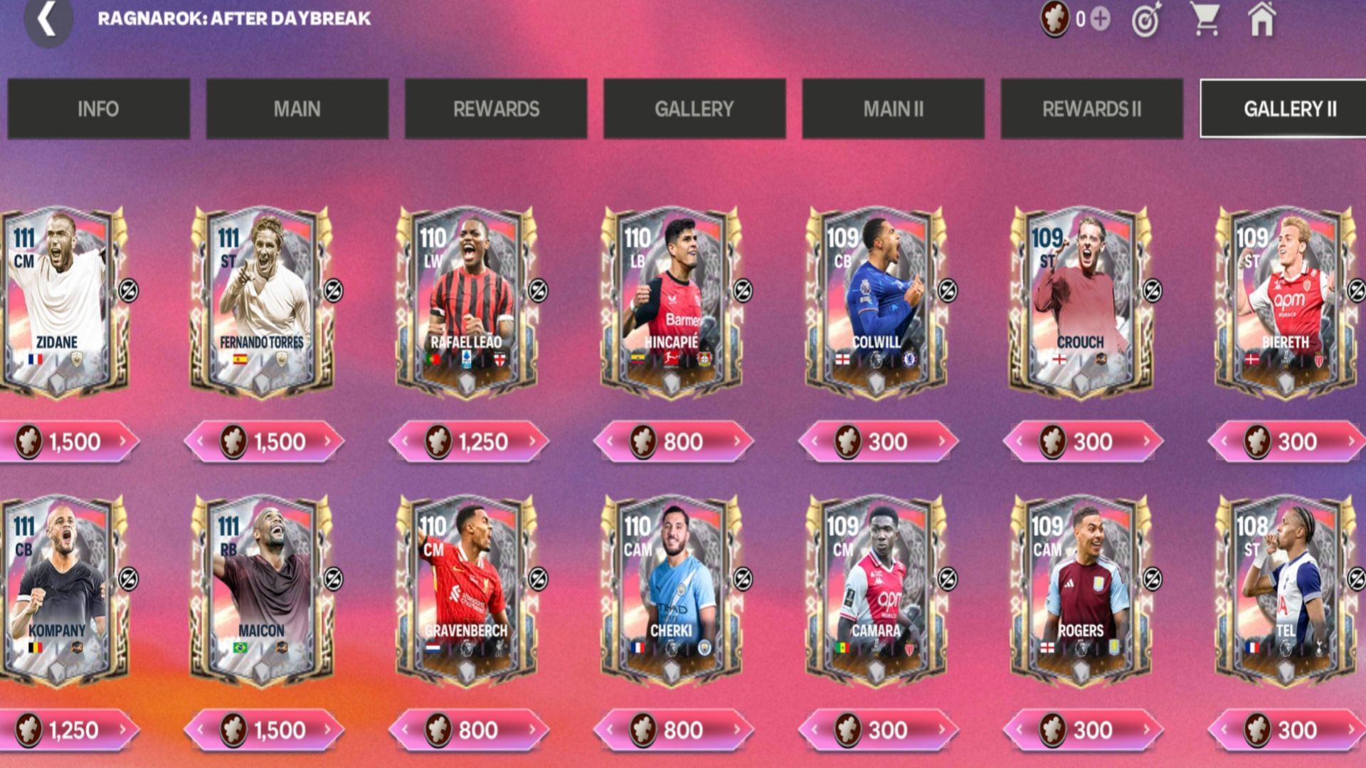 EA FC Mobile Ragnarok After Daybreak Team 3 Shards exchanges are now live (Image via EA Sports)