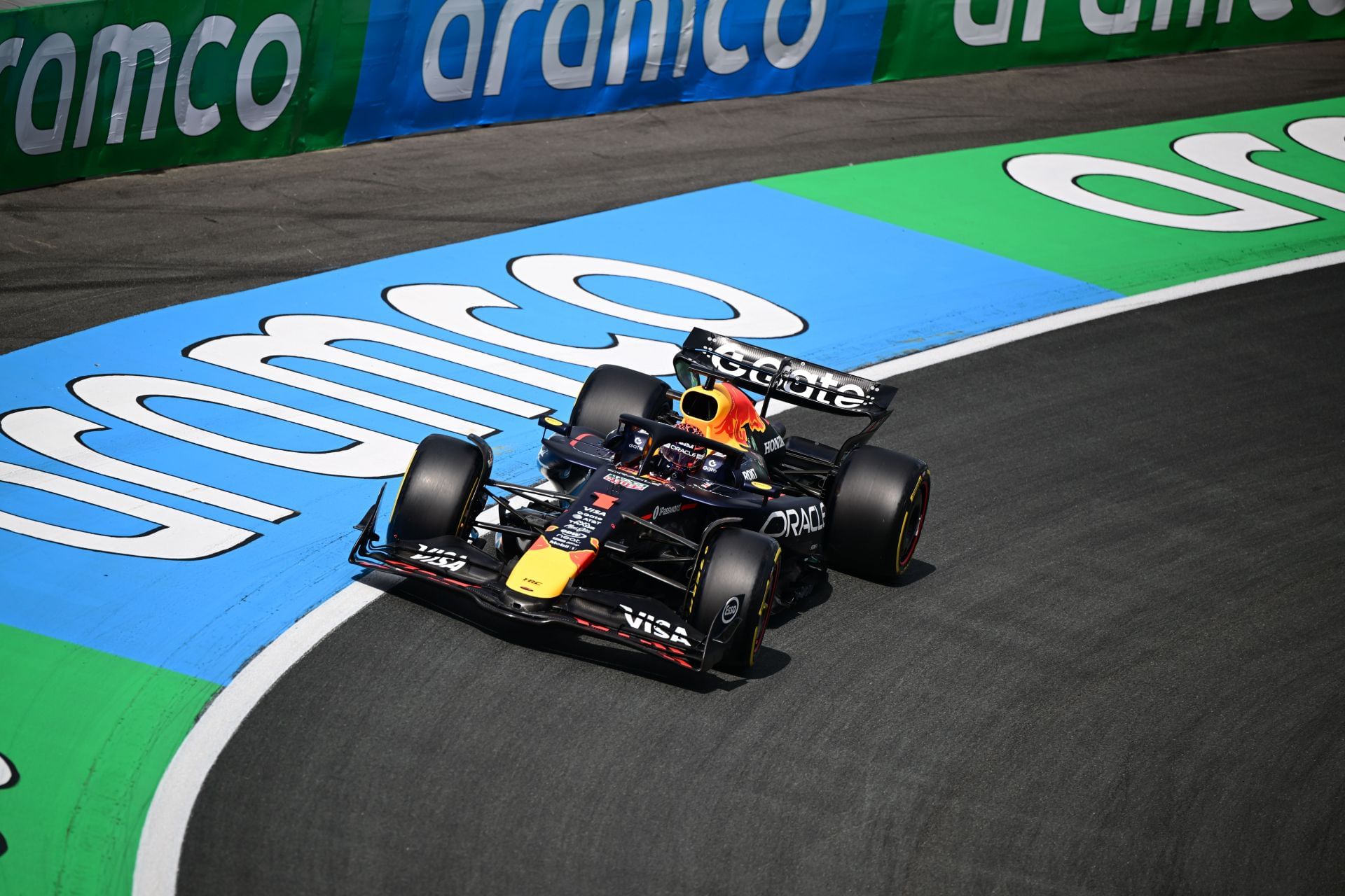 Max Verstappen pilots the RB21, F1 Dutch GP, 2025 (Getty Images)