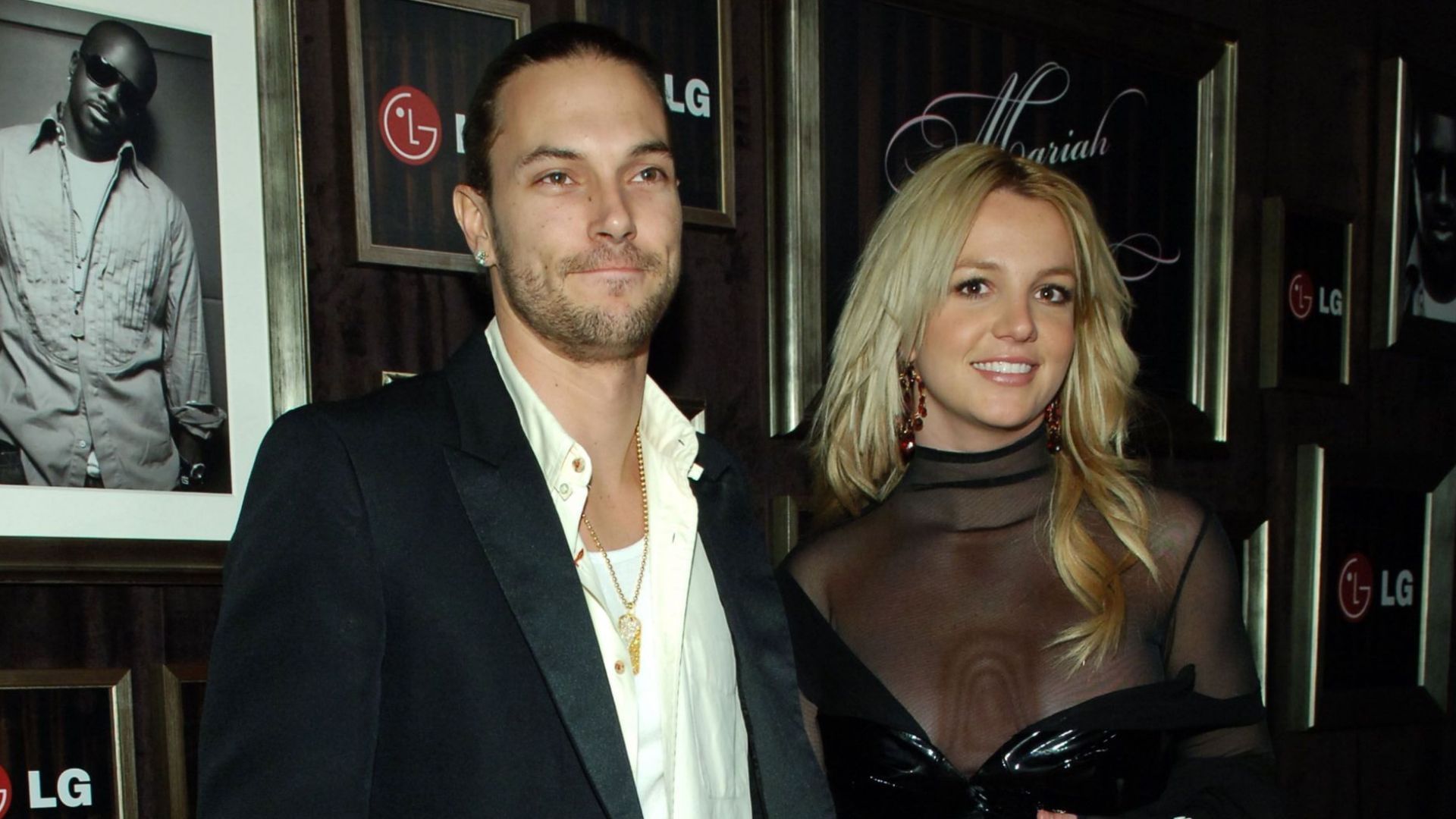 From L to R: Kevin Federline and Britney Spears  (Image via Getty Images)