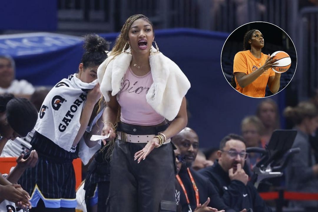 &ldquo;Glad Kalani Brown apologized in person&rdquo;: Fans react to Angel Reese&rsquo;s courtside moment with Mercury center amid alleged beef rumors (Source: Imagn)