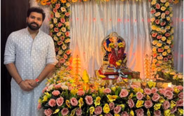 Rohit Sharma celebrates 2025 Ganesh Chaturthi with parents, brother & extended family [In Pictures]