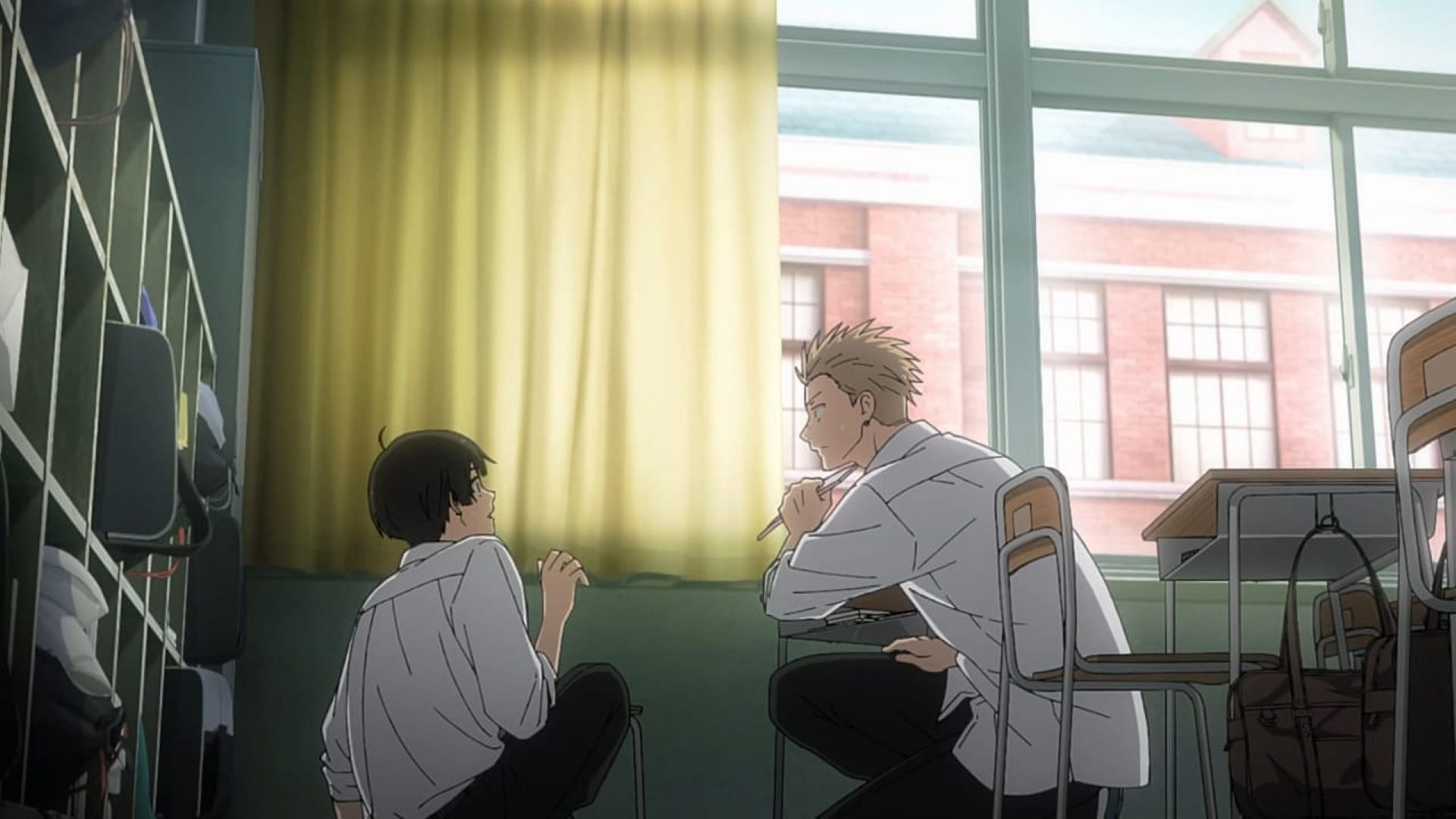 Ayato and Rintaro (Image via CloverWorks)