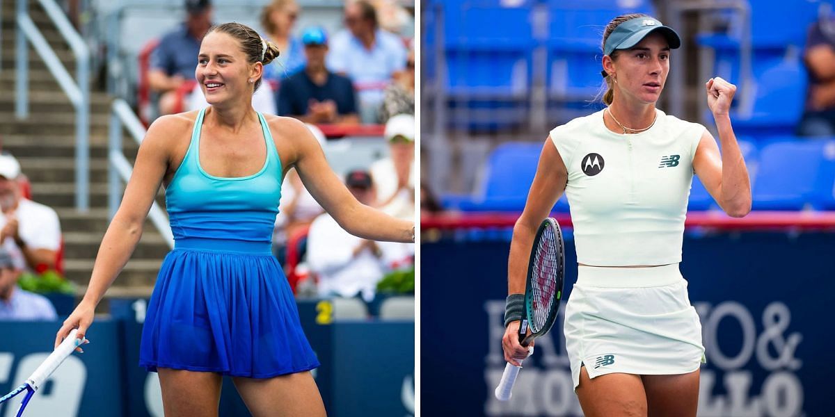Marta Kostyuk vs McCartney Kessler is one of the fourth-round matches at the Canadian Open 2025. (Photos: Getty)