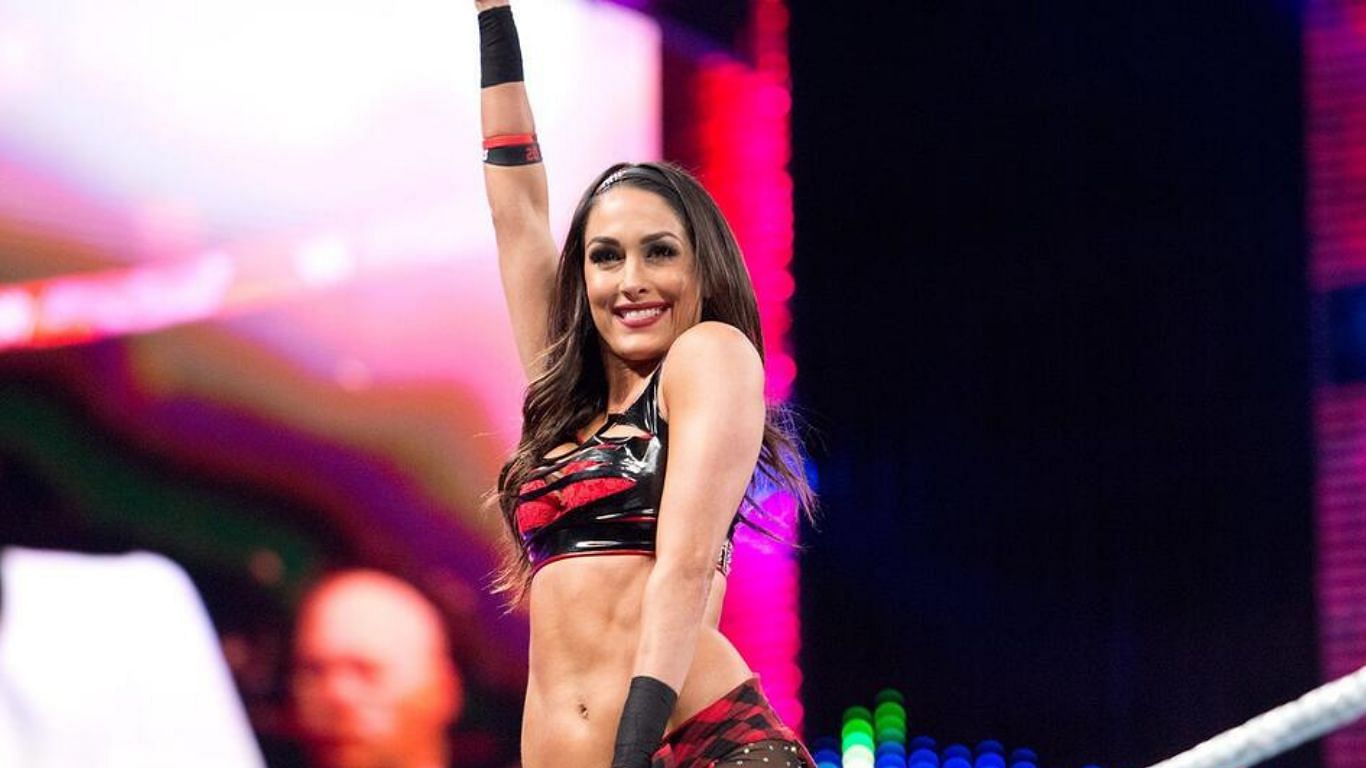 Brie Bella was inducted in the WWE Hall of Fame in 2021 [ Image from WWE.com ] 