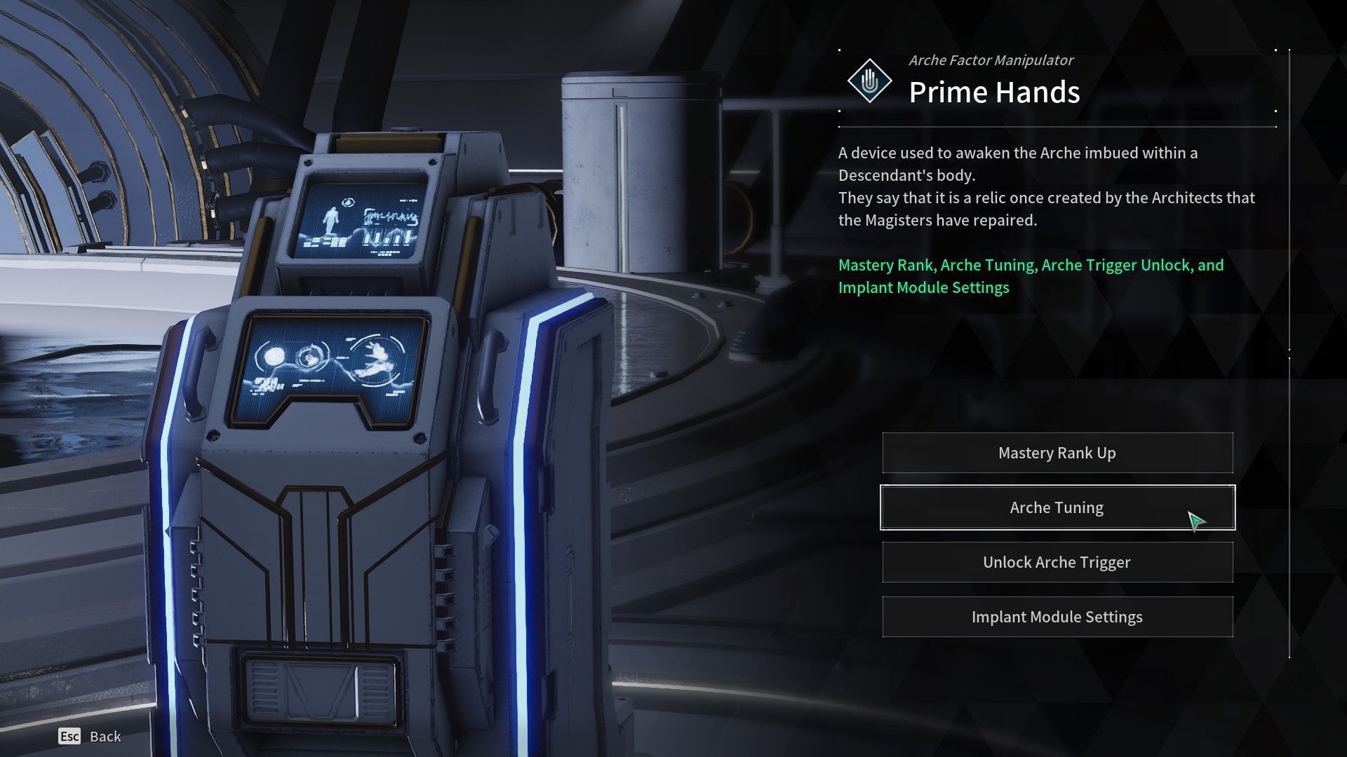 Arche Tuning can be unlocked by progressing the main story (Image via Nexon)