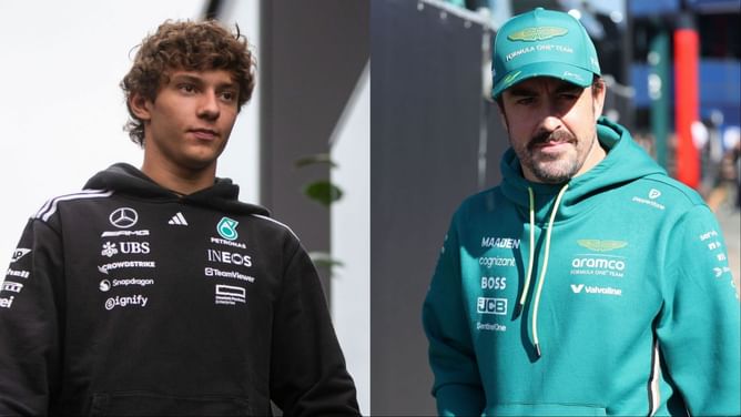 "Kimi Antonelli is blind": Fernando Alonso rages at the Mercedes rookie during the F1 Dutch GP FP2