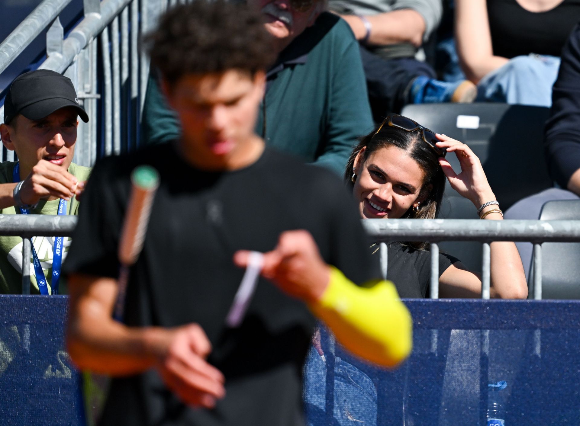 Ben Shelton and Rodman at the ATP Tour - Munich... - (Source: Getty)