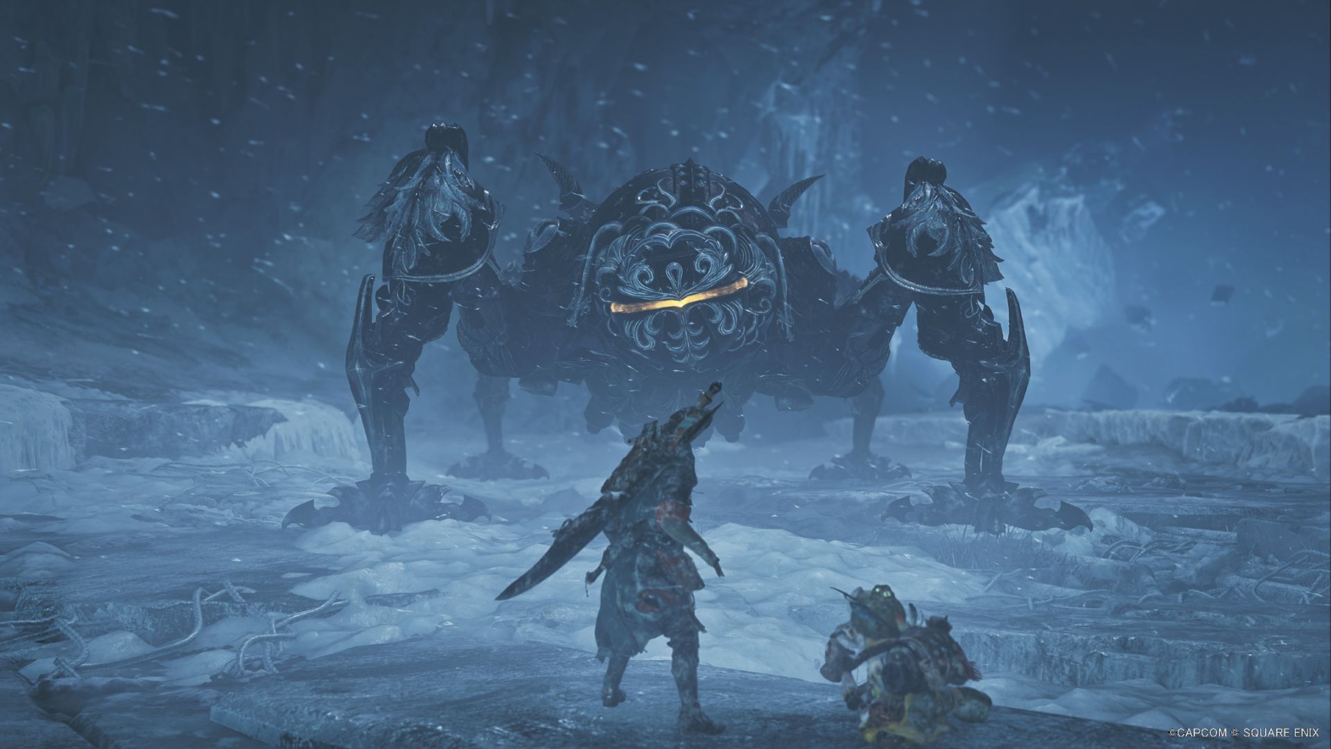 Omega Planetes will be an additional monster in the game (Image via Capcom)