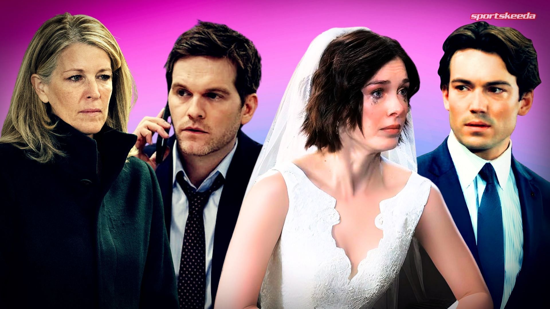 Carly, Lucas, Willow, &amp; Michael (Custom cover edited by Sportskeeda, Original Image  [ABC Network])