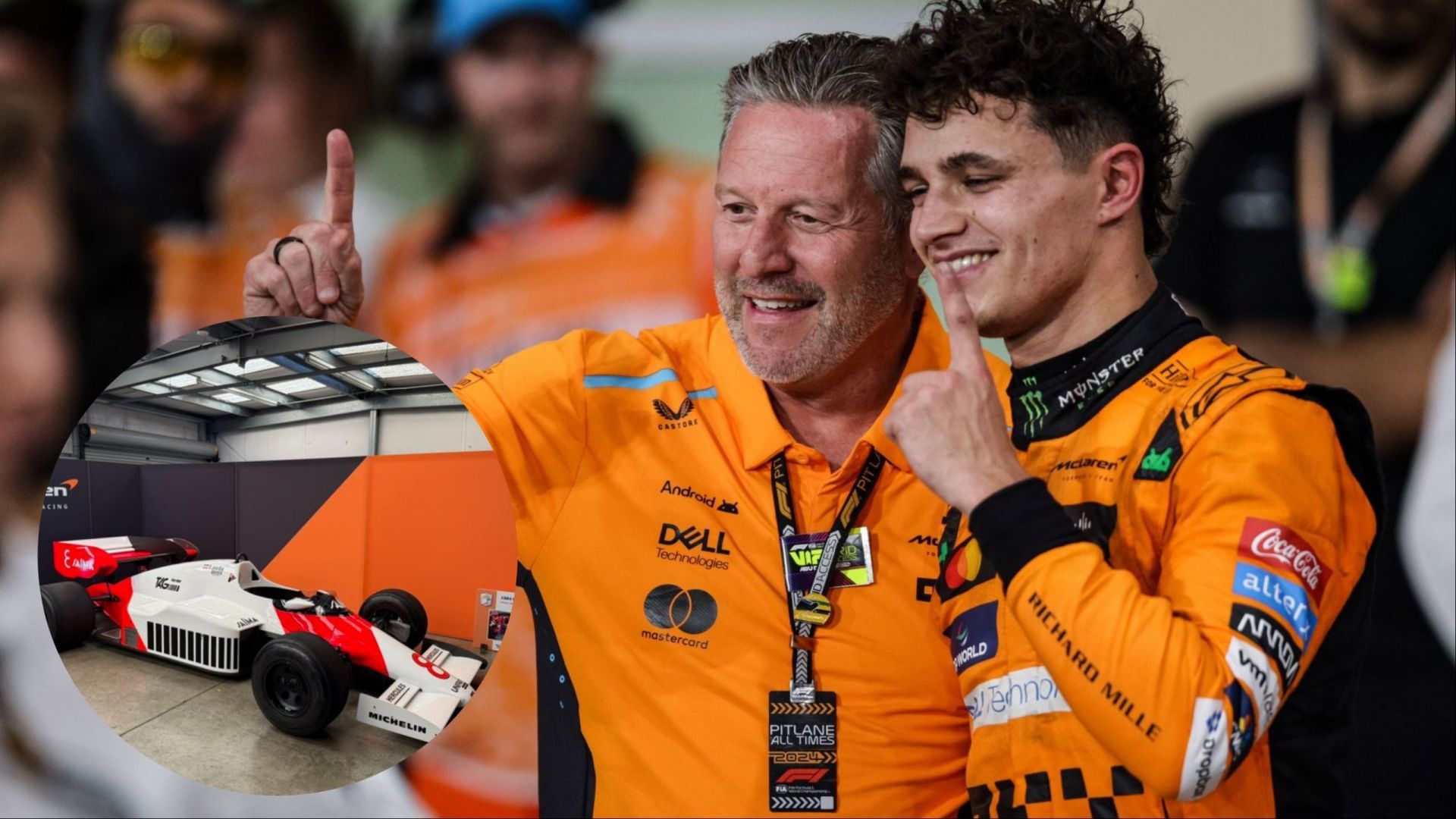 Image Credits: Getty, Zak Brown and Lando Norris, X@ZbrownCEO