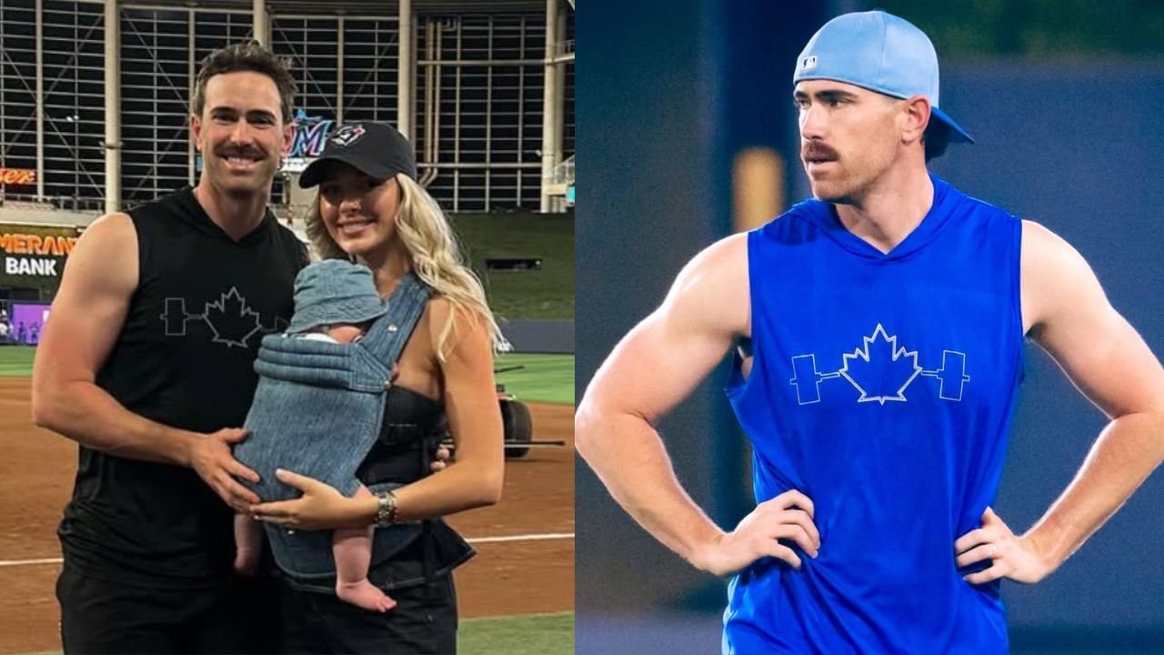 Shane Bieber with his family (Images from - Instagram.com/@karamaxinebieber, Instagram.com/@bluejays)