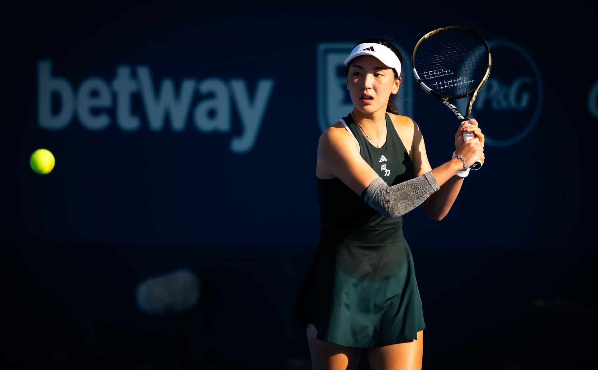 Wang Xinyu at the Cincinnati Open 2025. (Photo: Getty)