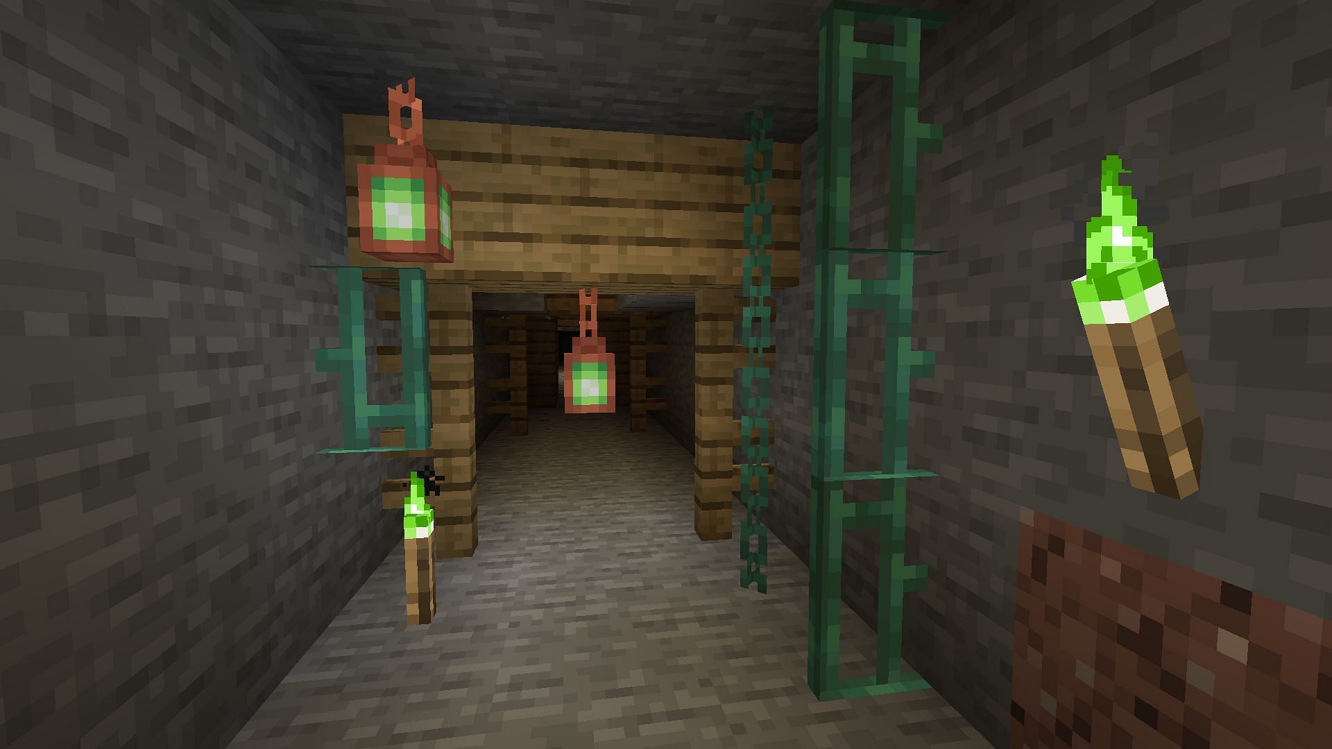 copper decorations in Minecraft