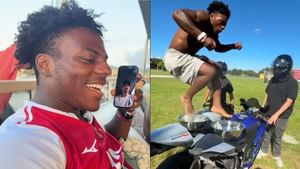 "Insanely impressive athletic feat": Fans react as IShowSpeed 'walks on water' in viral video