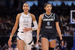 "I guess Candace Parker was C-level player too": Fans lose it as Angel Reese draws statistical parallels with A'ja Wilson and WNBA great