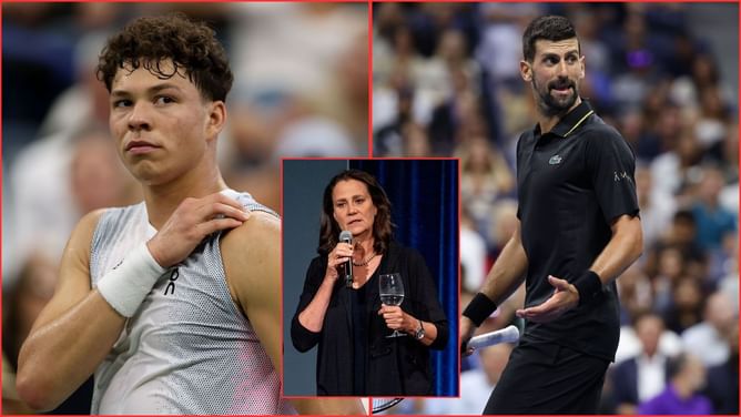 "Hope Ben Shelton & Novak Djokovic are ok" - Pam Shriver calls for major change in men's tennis after concerning scenes at US Open