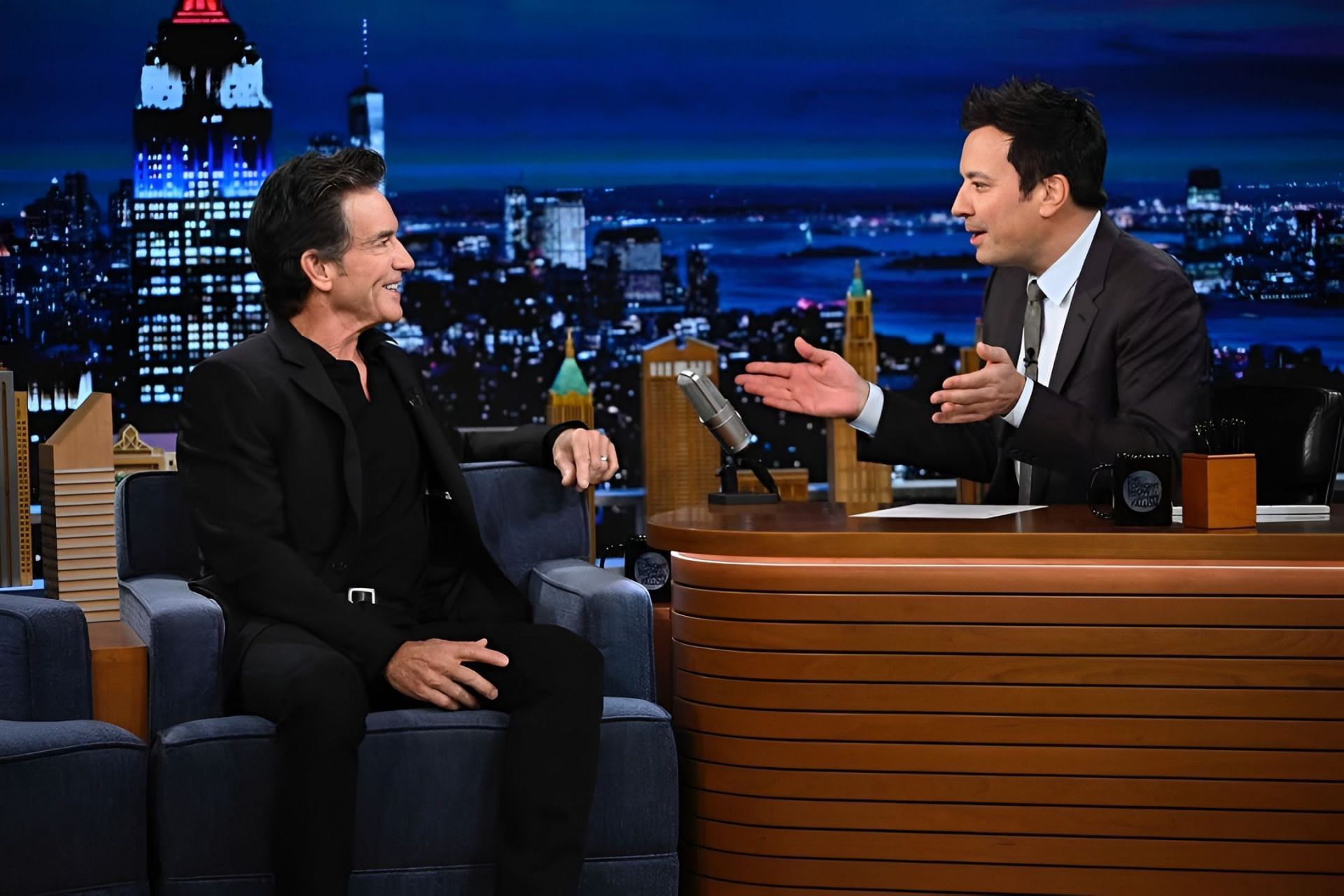 Jeff Probst at the Jimmy Kimmel Show (Image via Instagram@/jeffprobst)