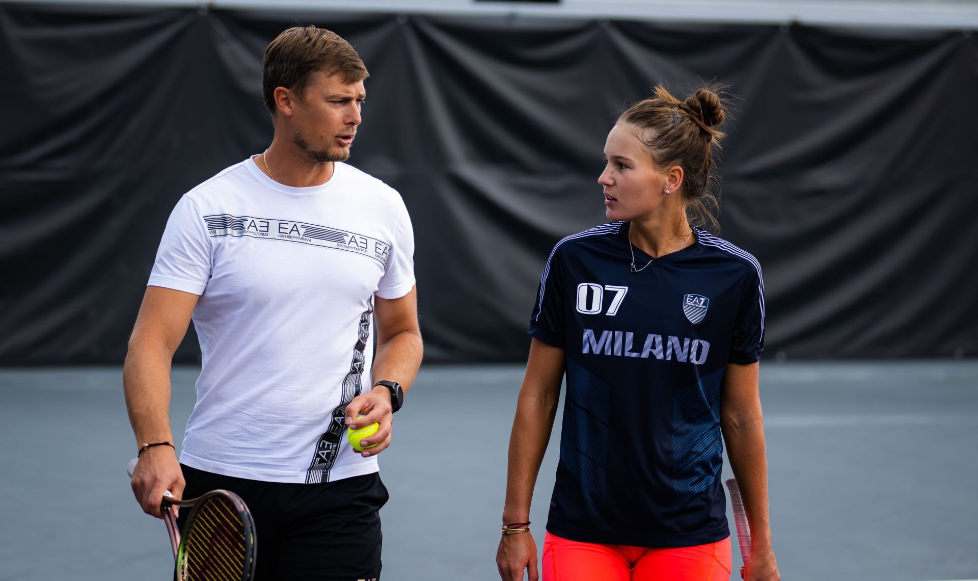 Sergei Demekhine and Veronika Kudermetova (Source: Getty)