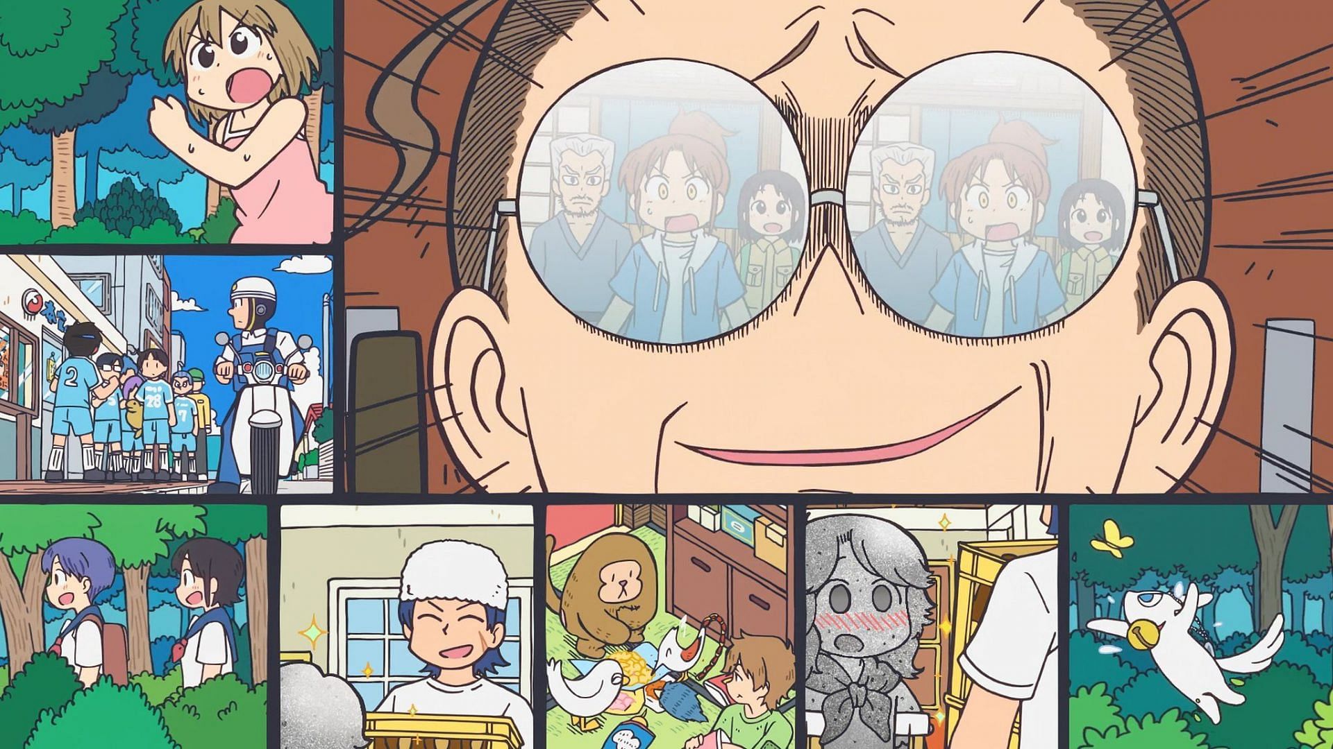 A still from the latest episode of City The Animation (Image via Kyoto Animation)