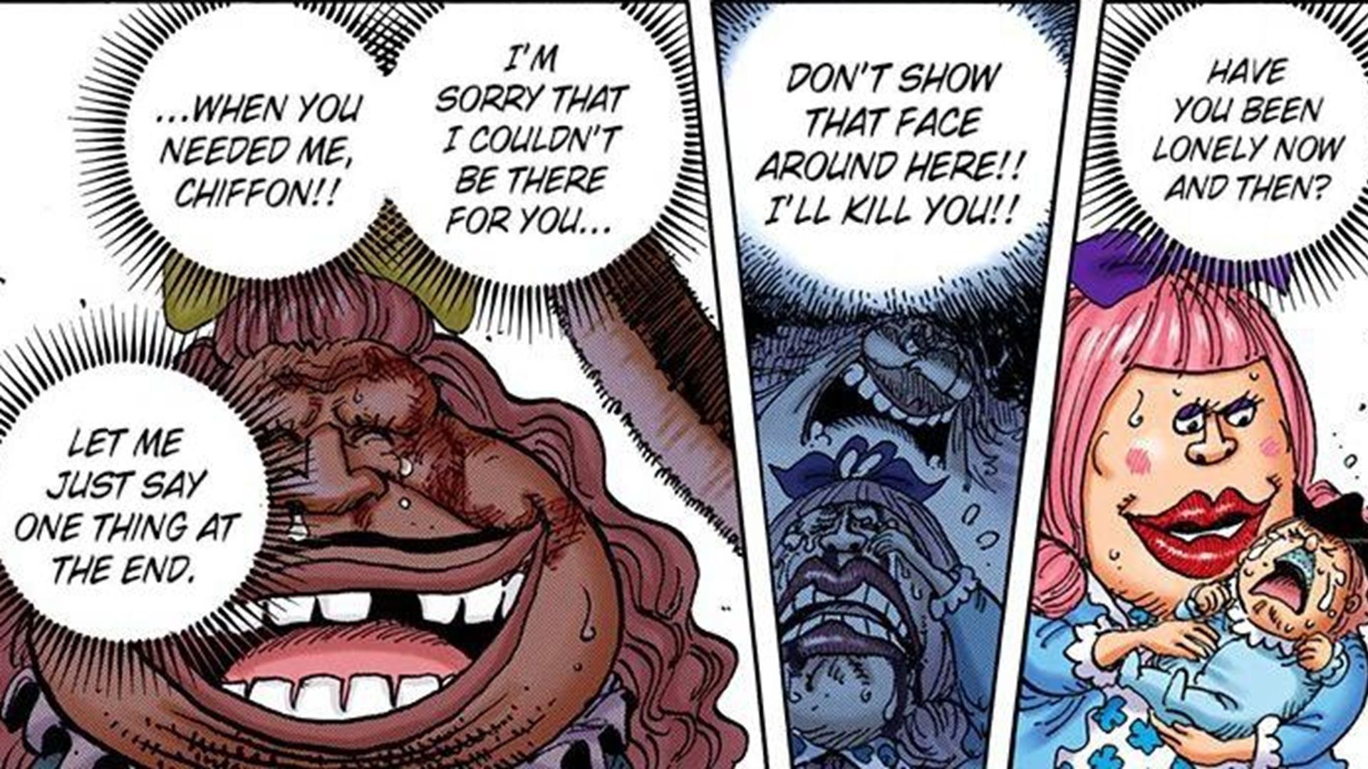 Pound&#039;s fake death in the One Piece manga (Image via Shueisha)