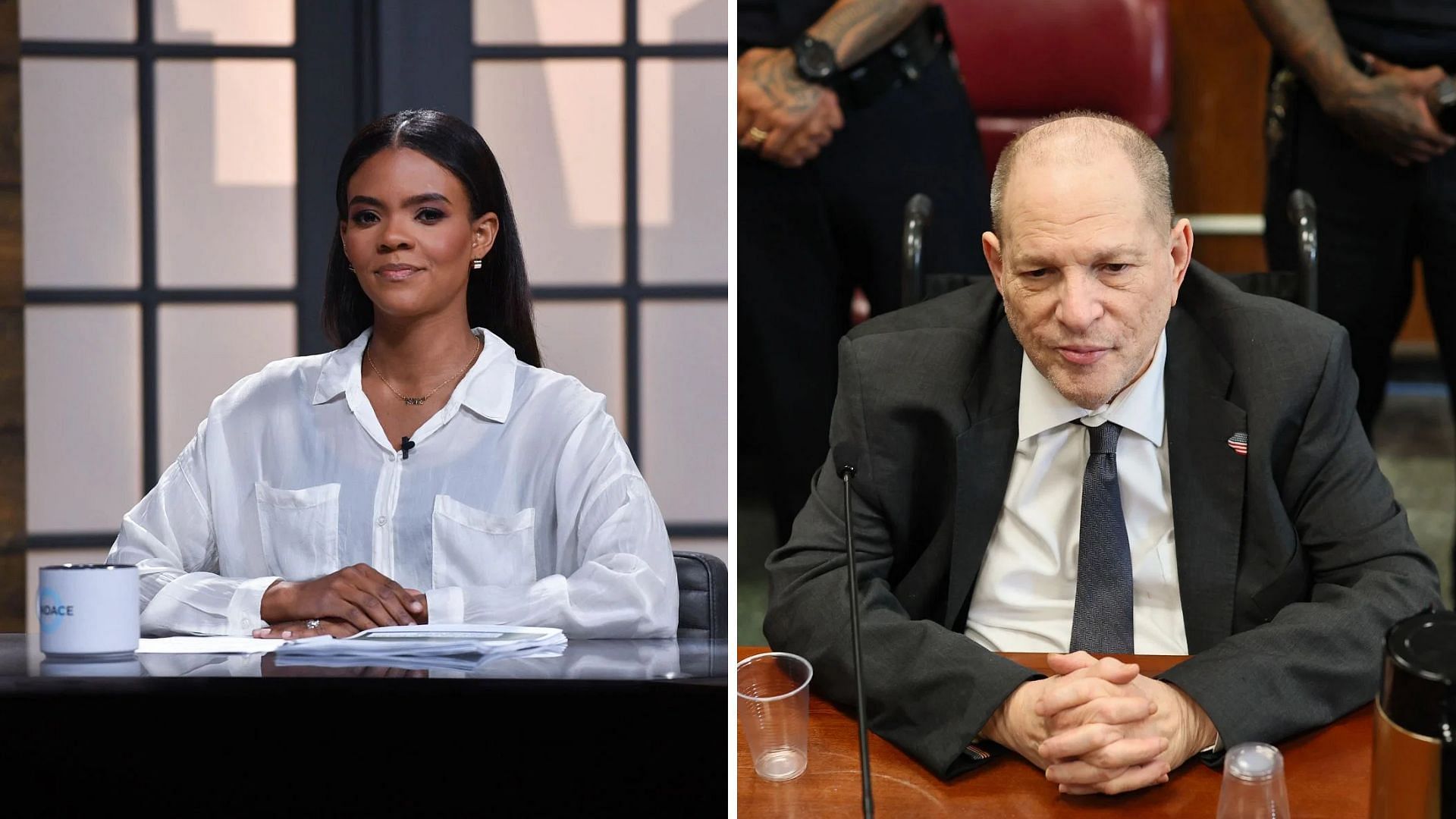 Candace Owens and Harvey  Winstein (Image via Getty)