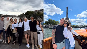 Max Domi & girlfriend Estelle spend "72 hours in Paris" with Leafs forward's family