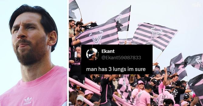 "He's all they needed", "Man has 3 lungs I'm sure" - Inter Miami fans awed by Lionel Messi's teammate's showing in win against Nexaca