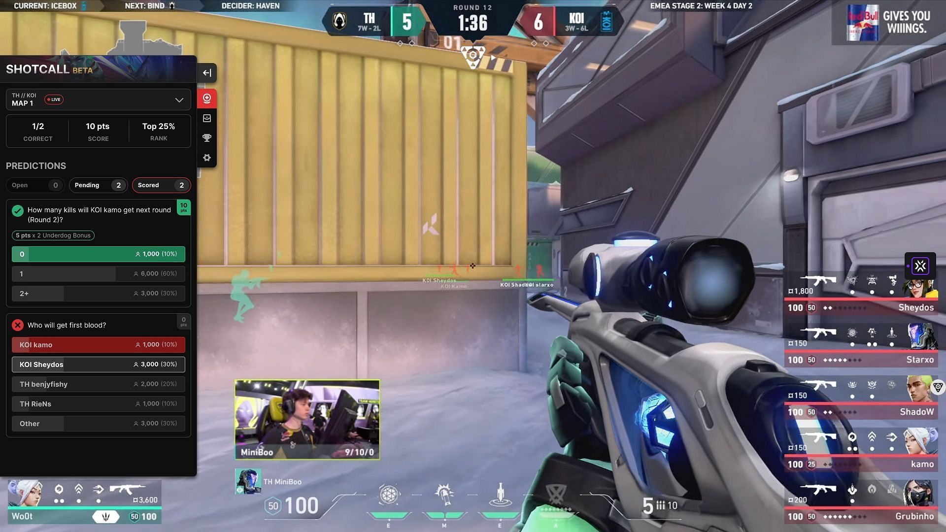 Valorant Shot Call Overlay (Image via Riot Games)
