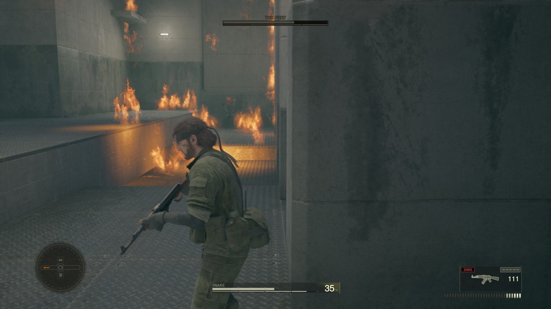 The boss fight (Image via Konami)