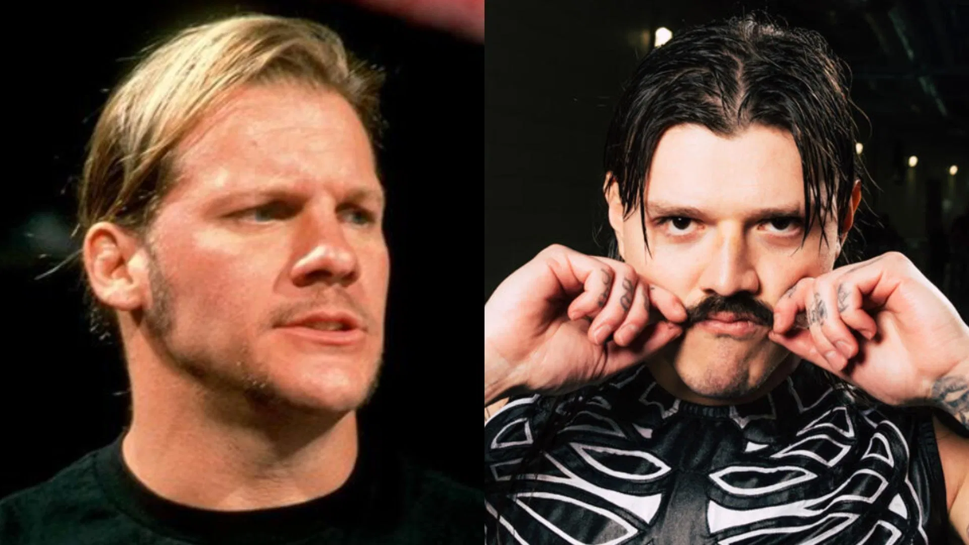 Chris Jericho and  Dominik Mysterio. (Images via WWE.com) 