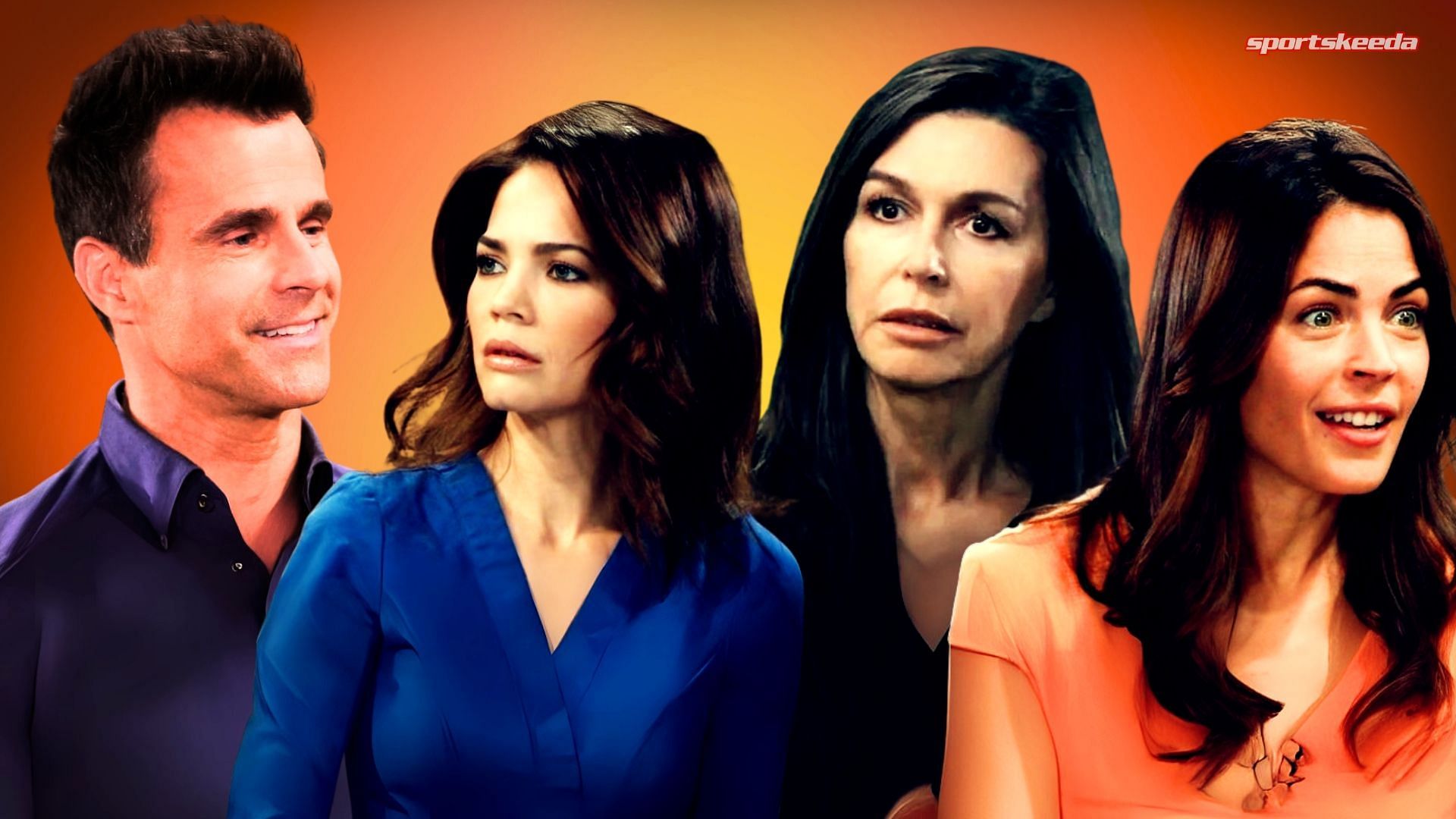  Drew, Elizabeth, Anna &amp; Britt (Custom cover edited by Sportskeeda, Original Image  [ABC Network])