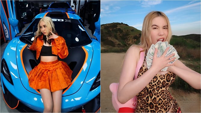 Lil Tay launches OnlyFans & thanks people who preordered since she was 10 years old, Perez Hilton reacts with puking emojis