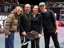Andre Agassi and Steffi Graf's daughter Jaz shares rare glimpse of boyfriend Parker Aquino as she shows off their US Open outing