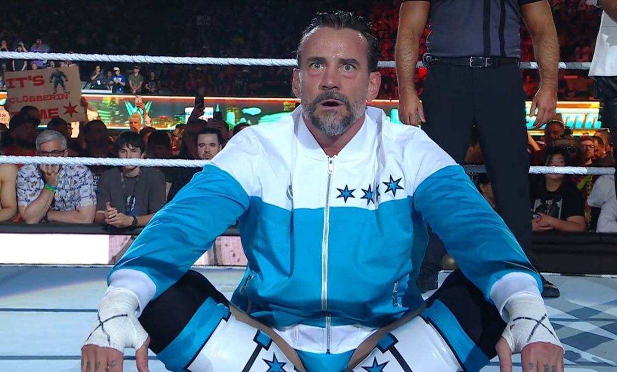 CM Punk at SummerSlam 2025 (via Netflix)
