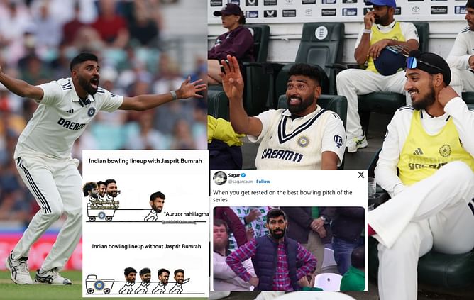 "Why Siraj Why ?" - Top 10 funny memes from Day 2 of 5th ENG vs IND 2025 Test