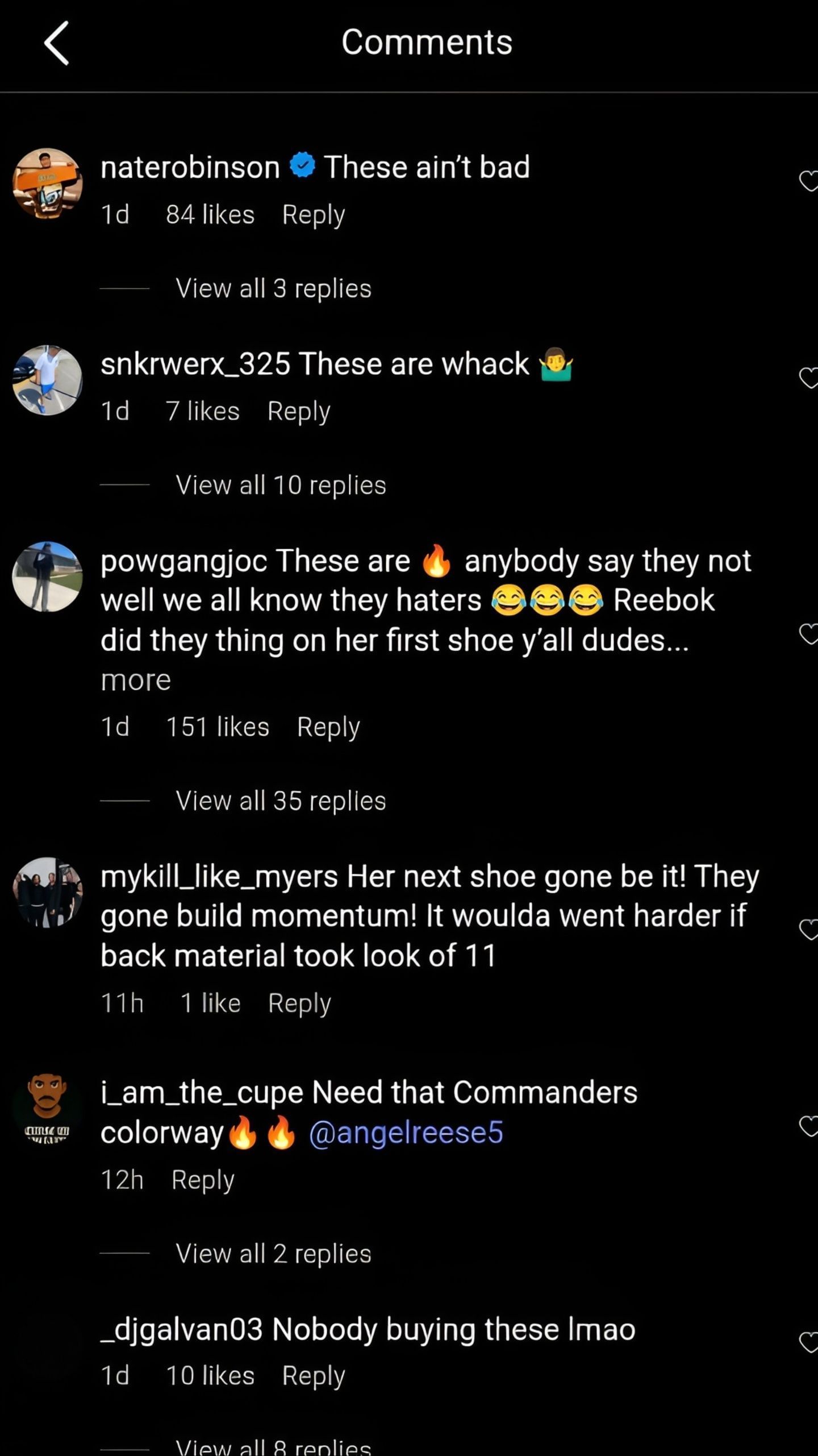 Robinson&#039;s comment