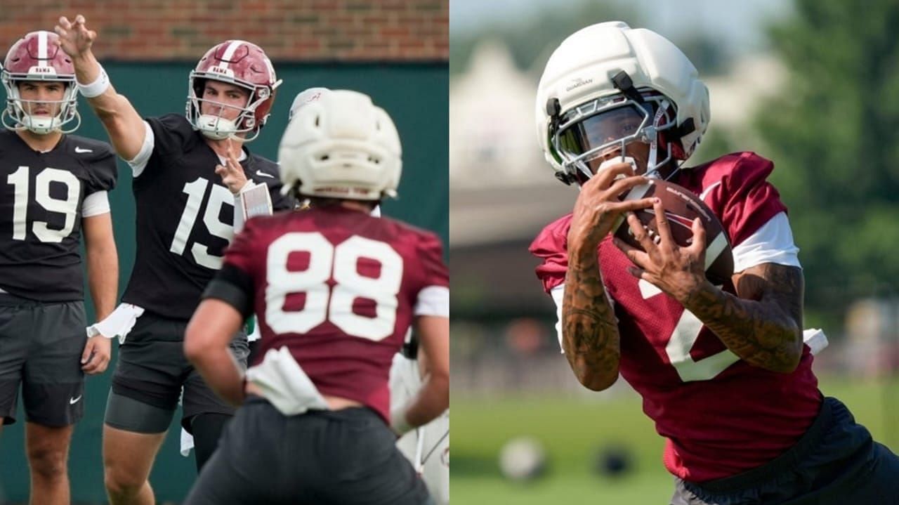 Ty Simpson (L) Ryan Williams (R) (Image credit: IMAGN)