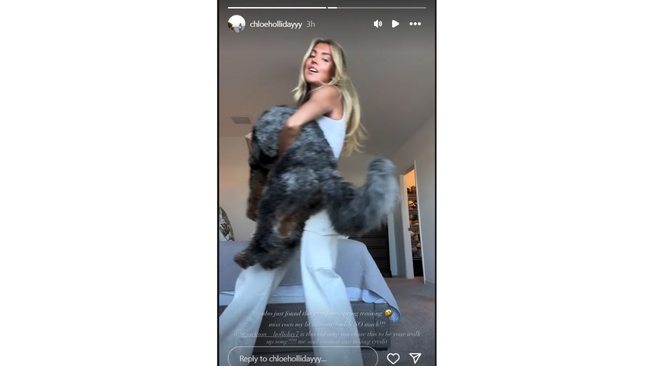 Chloe&#039;s Instagram story