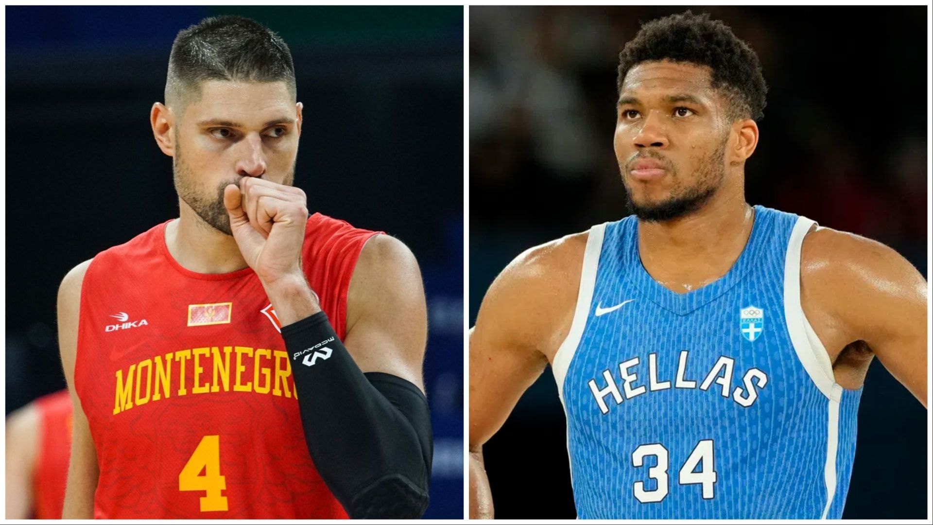 Montenegro vs Greece Prediction and Preview - Aug. 14. (Photos: GETTY and IMAGN)