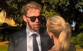 Connor McDavid and wife Lauren drops their much-awaited first look from Leon Draisiatl’s wedding ceremony