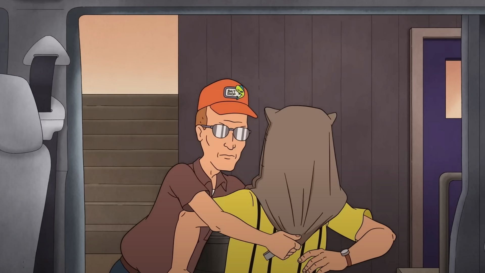 Johnny Hardwick and Toby Huss voice Dale (Image via Hulu)