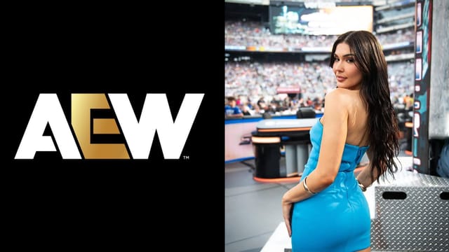 Forbidden door season" - Top AEW star reacts after getting spotted with Cathy  Kelley