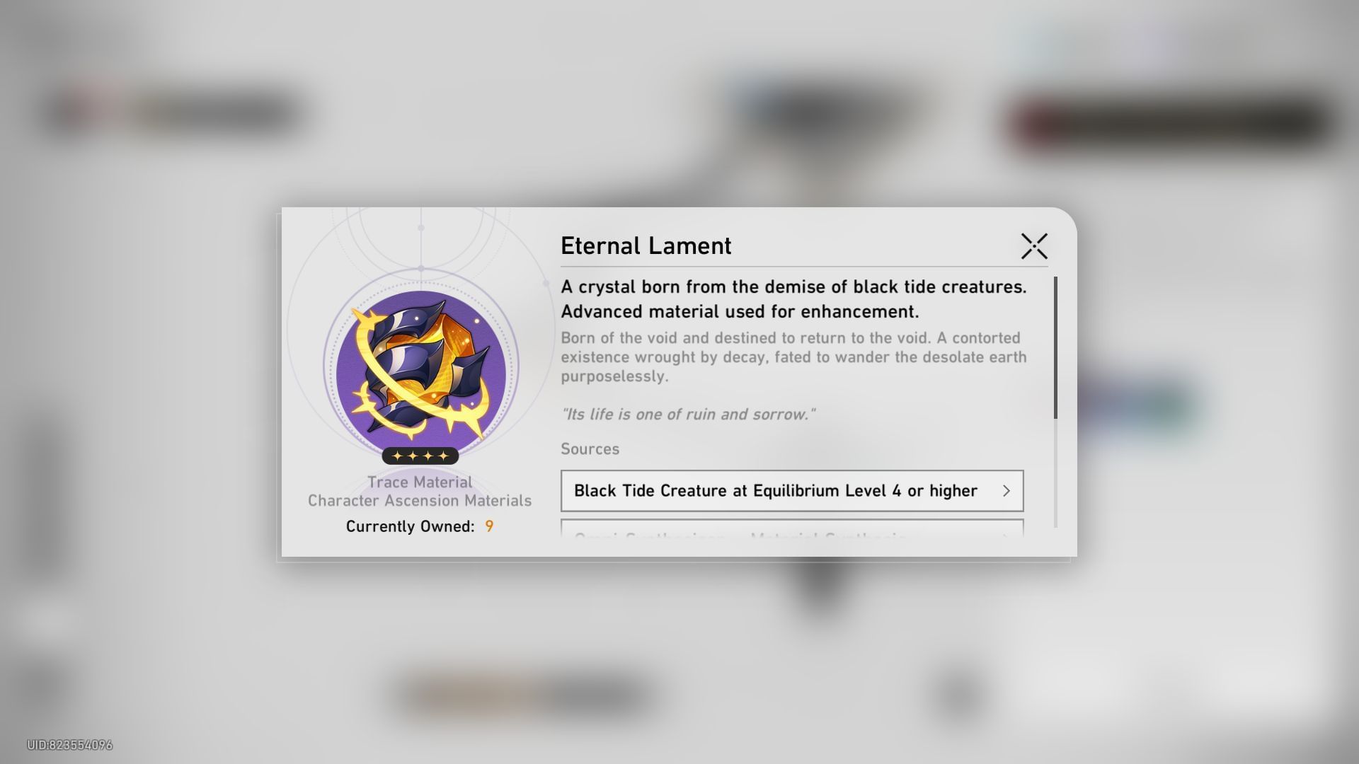 Eternal Lament (Image via Sportskeeda Gaming || HoYoverse)